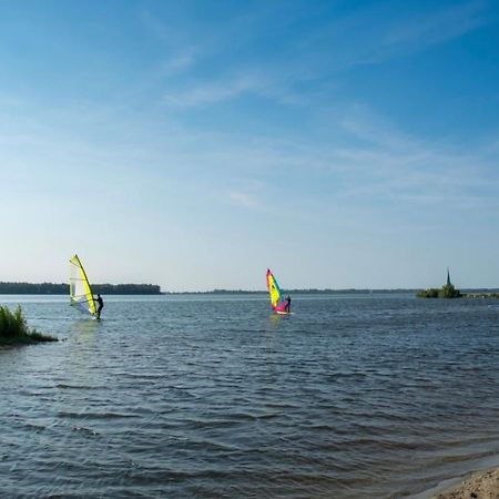 Luxus Cube Meerblick Veluwemeer Am Strand In Erster Reihe Hulshorst Buitenkant foto