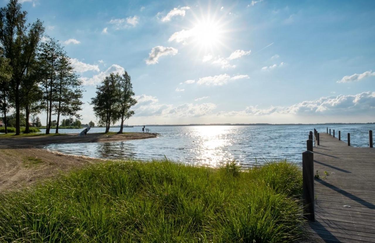 Luxus Cube Meerblick Veluwemeer Am Strand In Erster Reihe Hulshorst Buitenkant foto