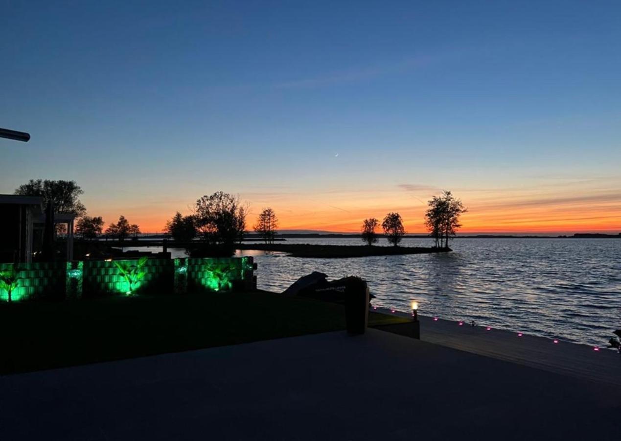 Luxus Cube Meerblick Veluwemeer Am Strand In Erster Reihe Hulshorst Buitenkant foto