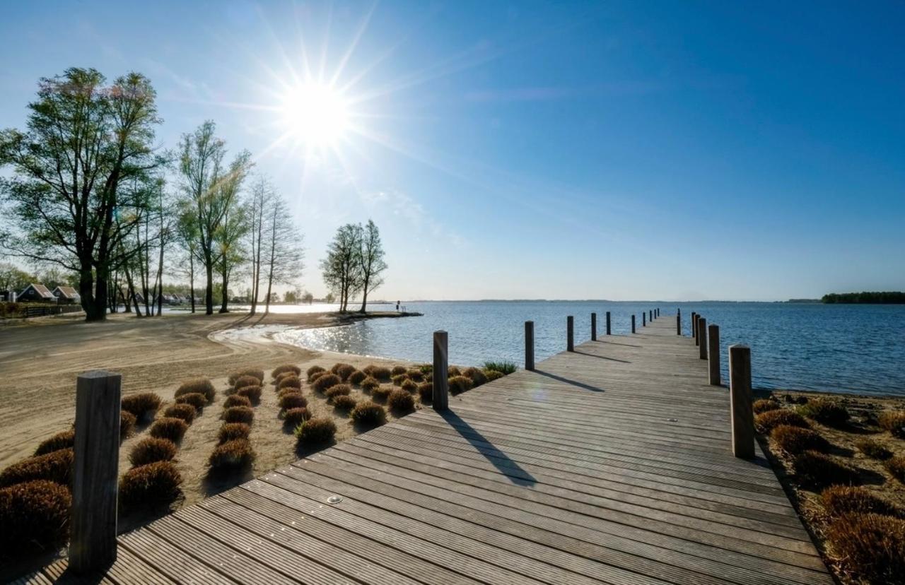 Luxus Cube Meerblick Veluwemeer Am Strand In Erster Reihe Hulshorst Buitenkant foto